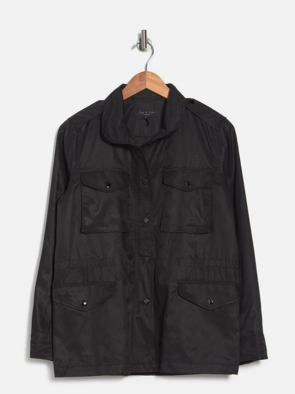 Rag & Bone small M8 field jacket black flap pocket